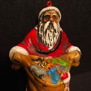 Olde Time Santa/Father Christmas (plastic) Ornament